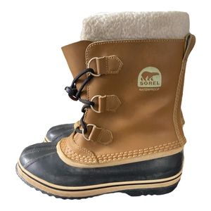 ☃️Sorel Caribou Waterproof Fur Lined Boots Womens Size 6